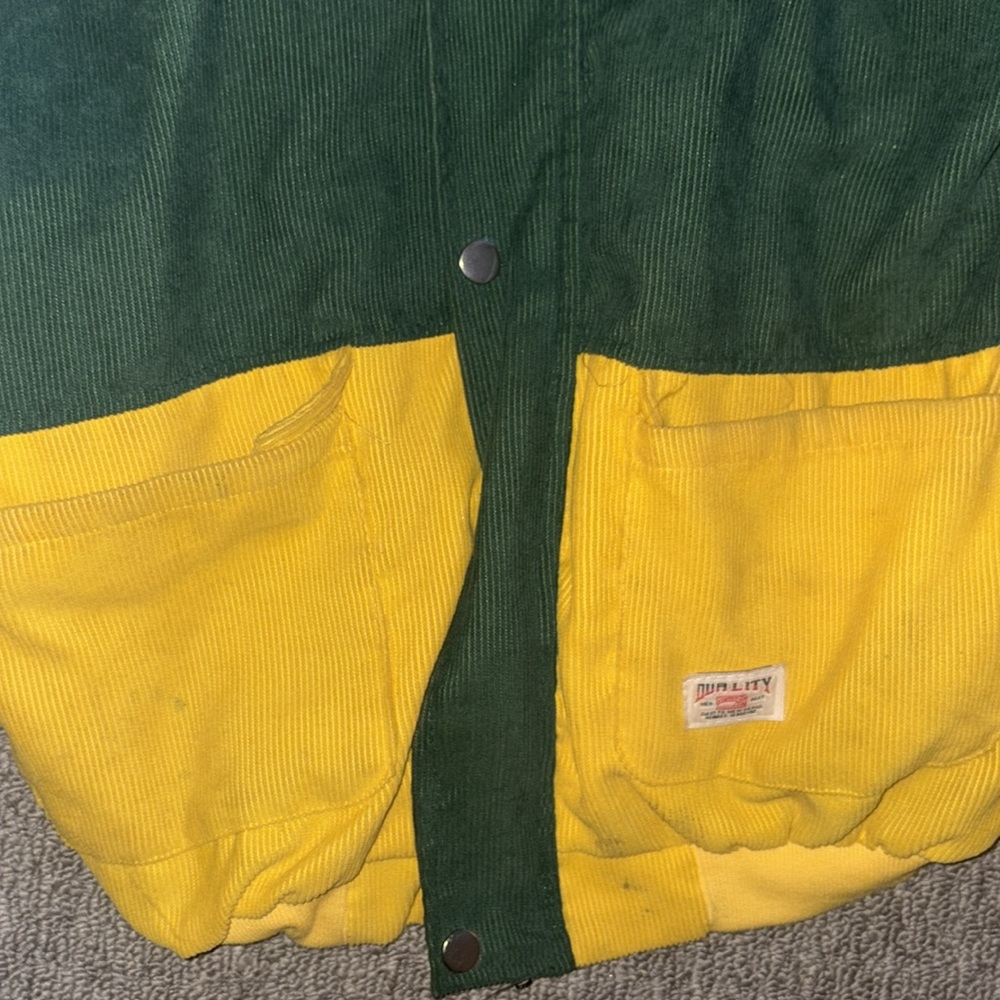 Corduroy Rasta Coloured Jacket - Picture 2 of 5